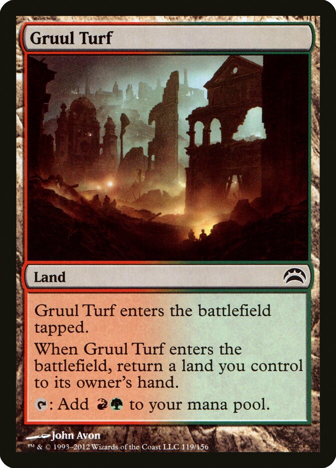 Gruul Turf (119) - Planechase 2012 (PC2)