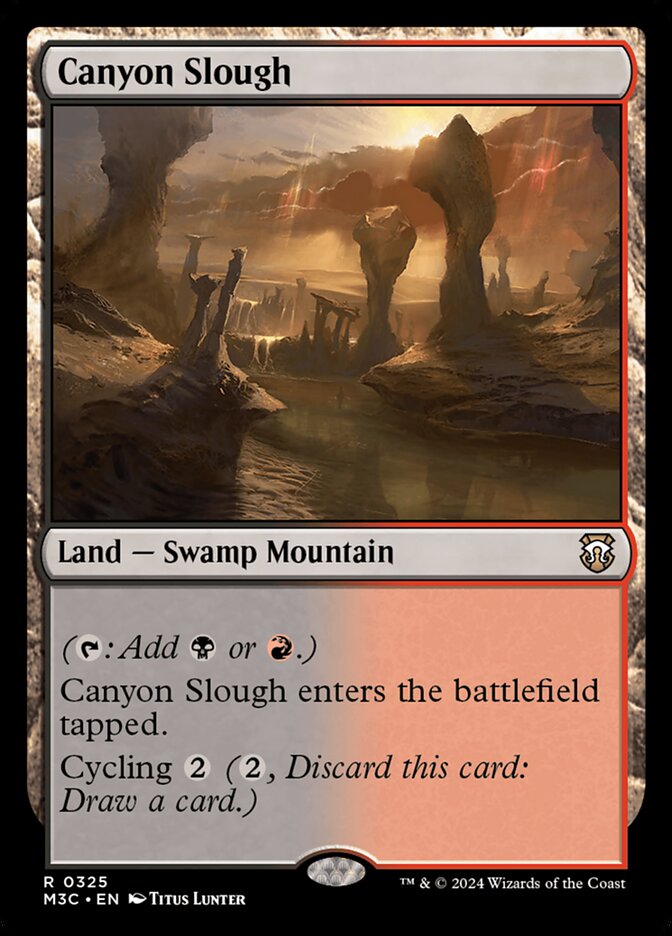 Canyon Slough - Modern Horizons 3 Commander (M3C)