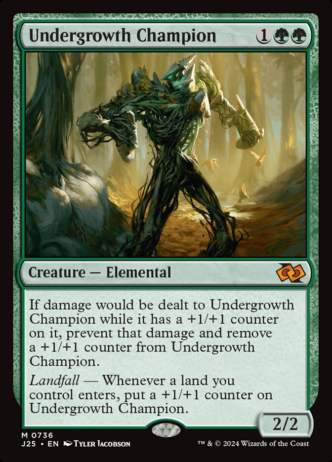 Undergrowth Champion (736) - Foundations Jumpstart (J25)