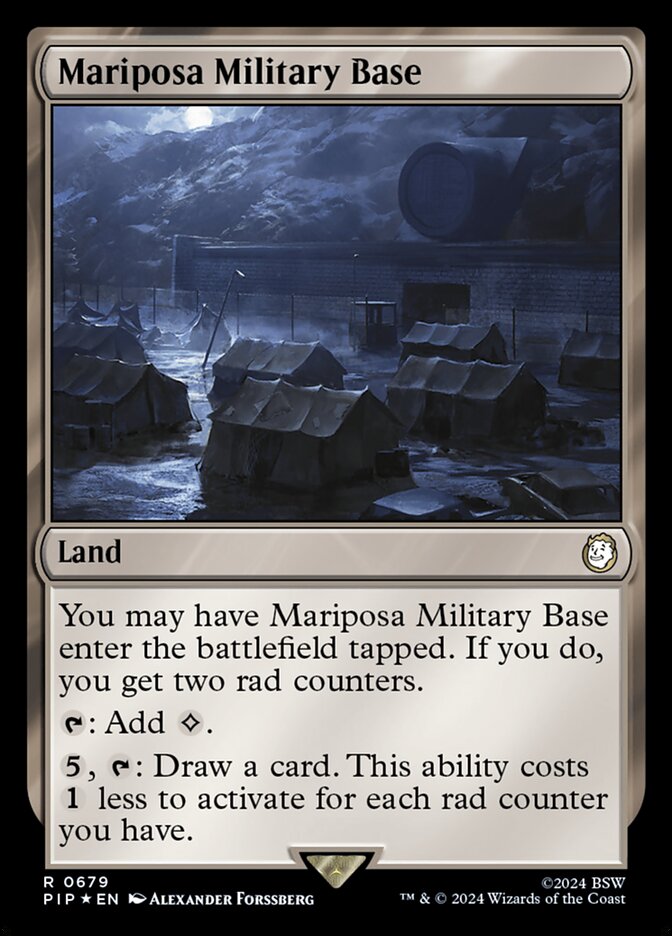 Mariposa Military Base - [Surge Foil] Fallout (PIP)