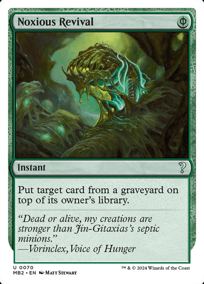 Noxious Revival (70) - Mystery Booster 2 (MB2)
