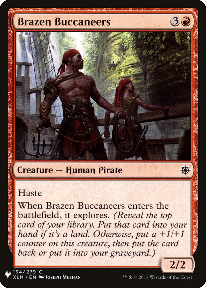 Brazen Buccaneers (XLN-134) - The List (PLST)