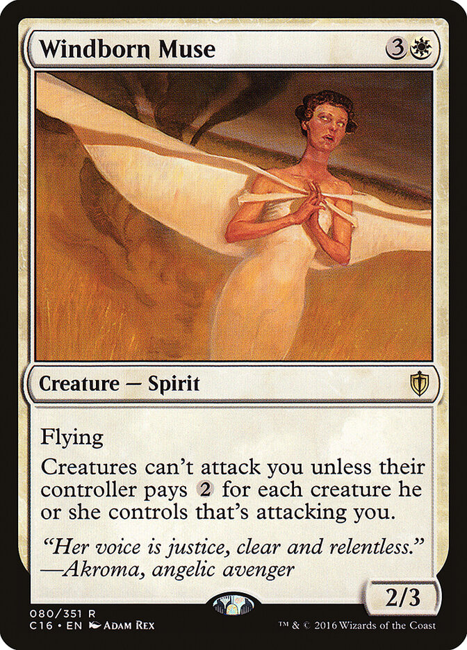 Windborn Muse (80) - Commander 2016 (C16)