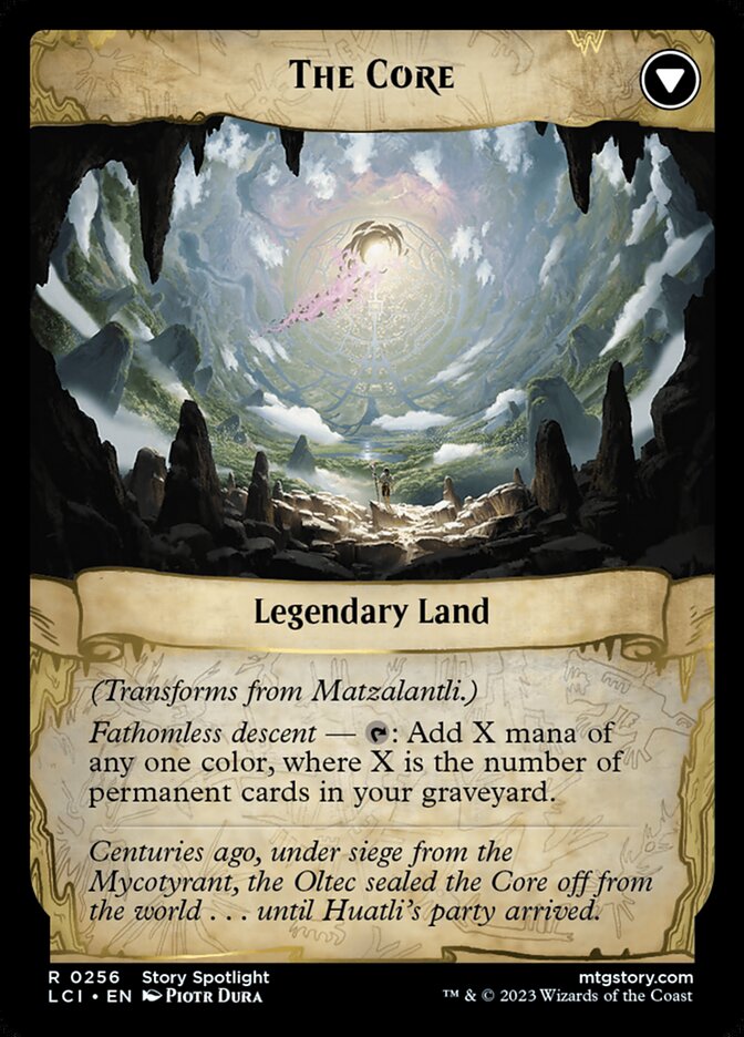 Matzalantli, the Great Door // The Core (256) - The Lost Caverns of Ixalan (LCI)
