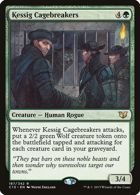 Kessig Cagebreakers (187) - Commander 2015 (C15)