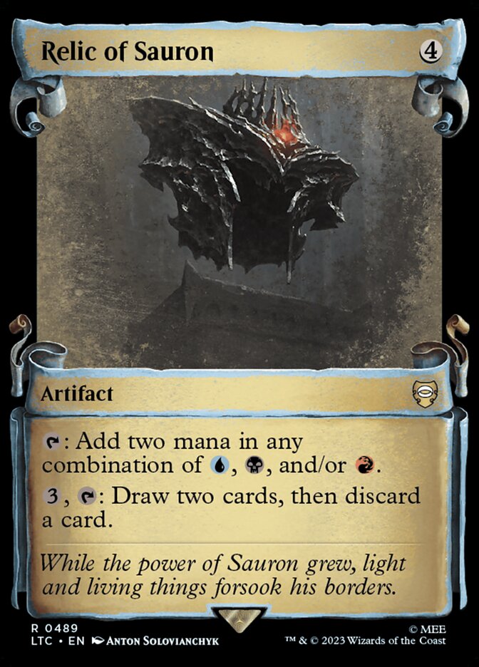 Relic of Sauron (489) - Tales of Middle-earth Commander (LTC)