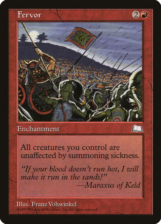 Fervor (99) - Weatherlight (WTH)
