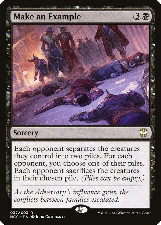Make an Example (37) - New Capenna Commander (NCC)
