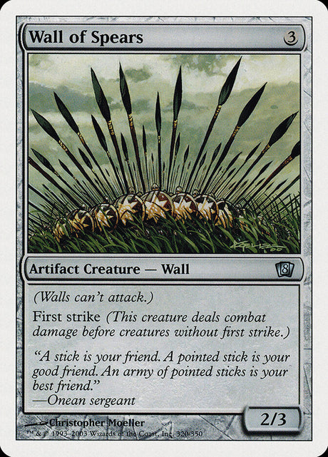 Wall of Spears (320) - Eighth Edition (8ED)