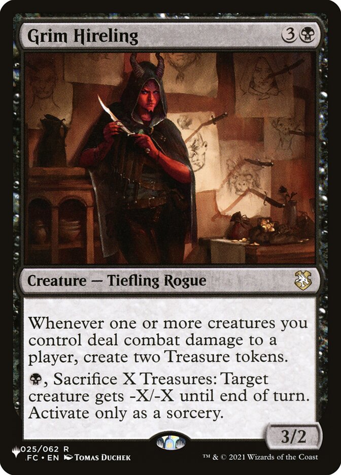 Grim Hireling (AFC-25) - The List (PLST)