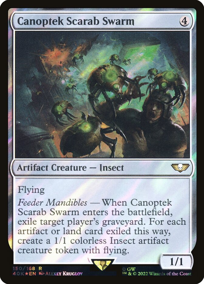 Canoptek Scarab Swarm (150★) - Warhammer 40,000 Commander (40K)