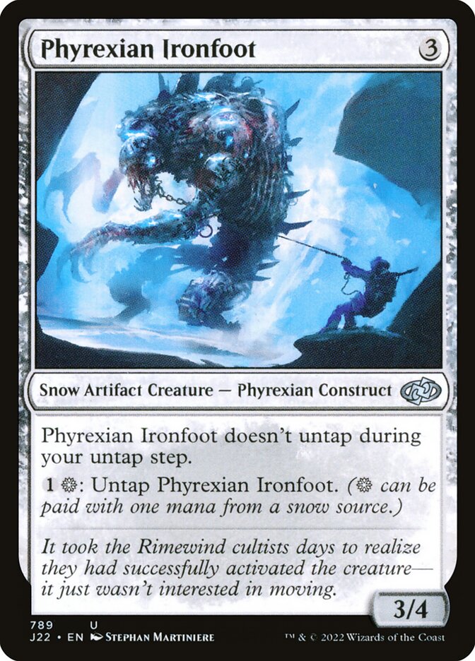 Phyrexian Ironfoot (789) - Jumpstart 2022 (J22)