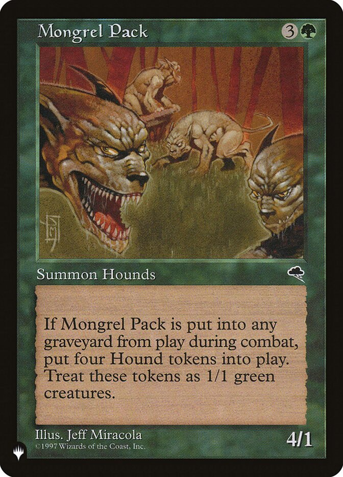 Mongrel Pack (TMP-237) - The List (PLST)