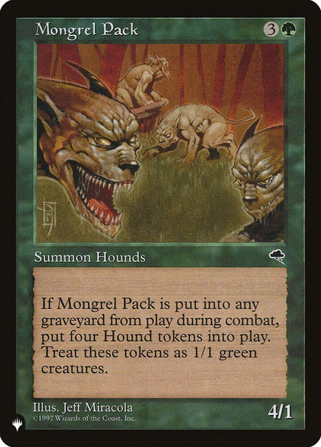 Mongrel Pack (TMP-237) - The List (PLST)