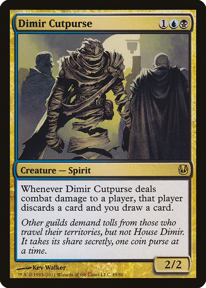 Dimir Cutpurse (49) - Duel Decks: Ajani vs. Nicol Bolas (DDH)