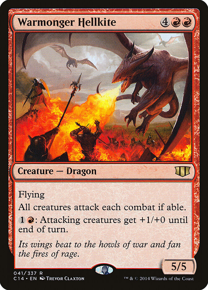 Warmonger Hellkite (41) - Commander 2014 (C14)