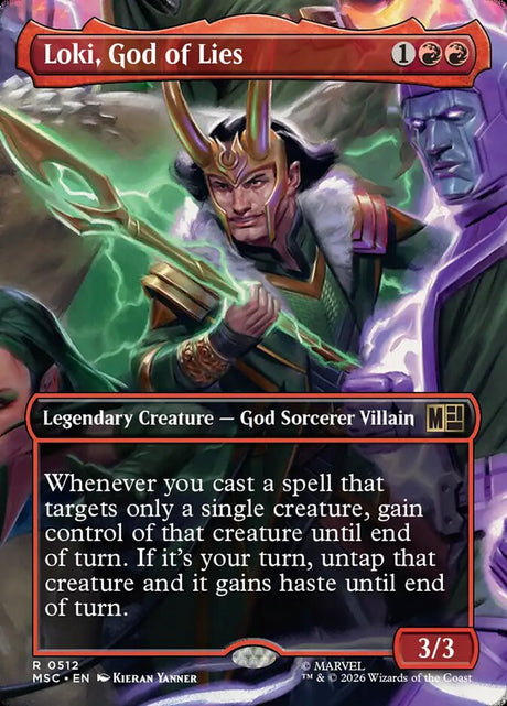 Loki, God of Lies (512) - Marvel Super Heroes Commander (MSC)