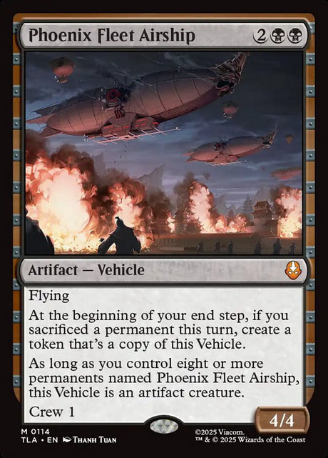 Phoenix Fleet Airship (114) - Avatar: The Last Airbender (TLA)