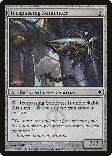 Trespassing Souleater (163) - New Phyrexia (NPH)