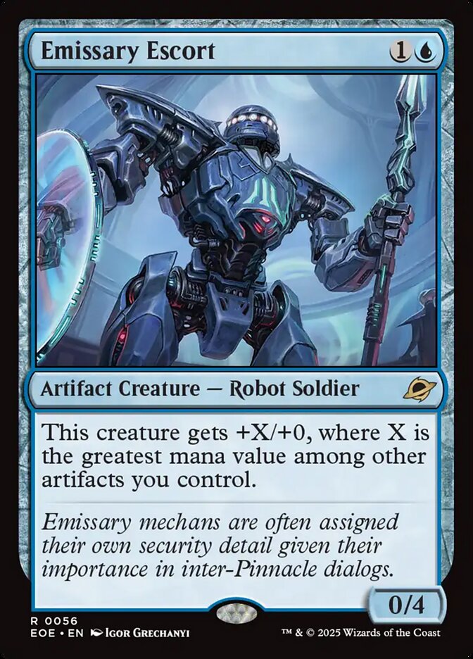Emissary Escort (56) - [Foil] Edge of Eternities (EOE)