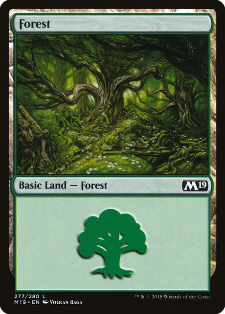 Forest (277) - Core Set 2019 (M19)