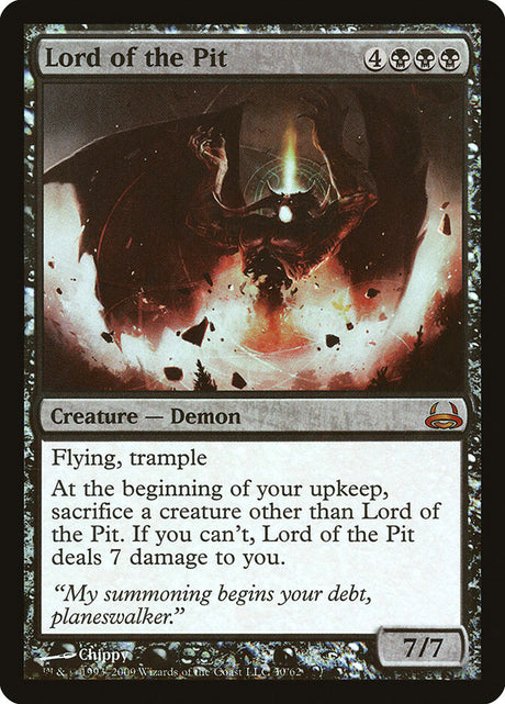 Lord of the Pit (30) - Duel Decks: Divine vs. Demonic (DDC)