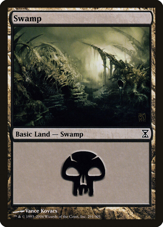 Swamp (291) - Time Spiral (TSP)
