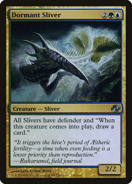 Dormant Sliver (156) - Planar Chaos (PLC)
