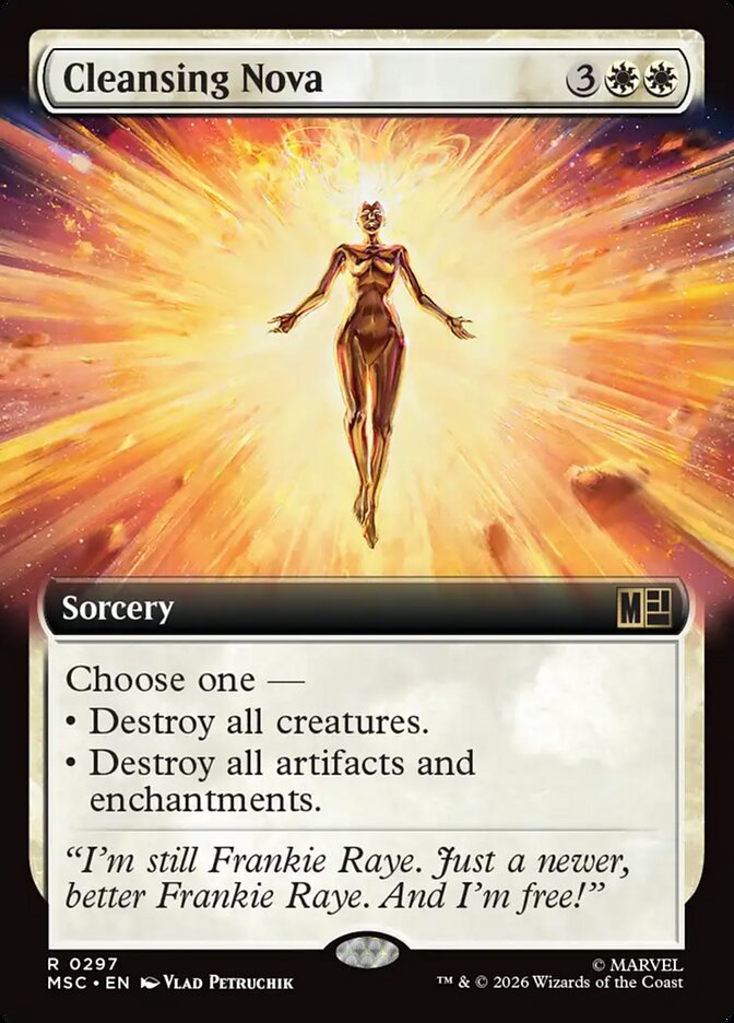 Cleansing Nova (297) - Marvel Super Heroes Commander (MSC)