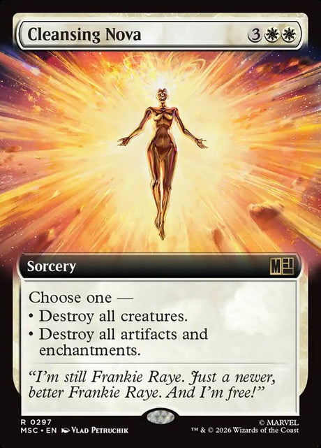 Cleansing Nova (297) - Marvel Super Heroes Commander (MSC)