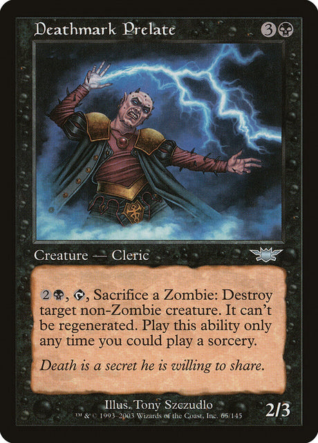 Deathmark Prelate (65) - Legions (LGN)