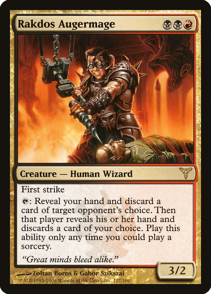 Rakdos Augermage (127) - Dissension (DIS)