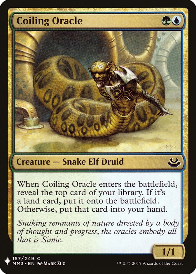 Coiling Oracle - The List (PLST)