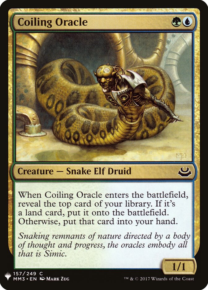 Coiling Oracle (MM3-157) - The List (PLST)