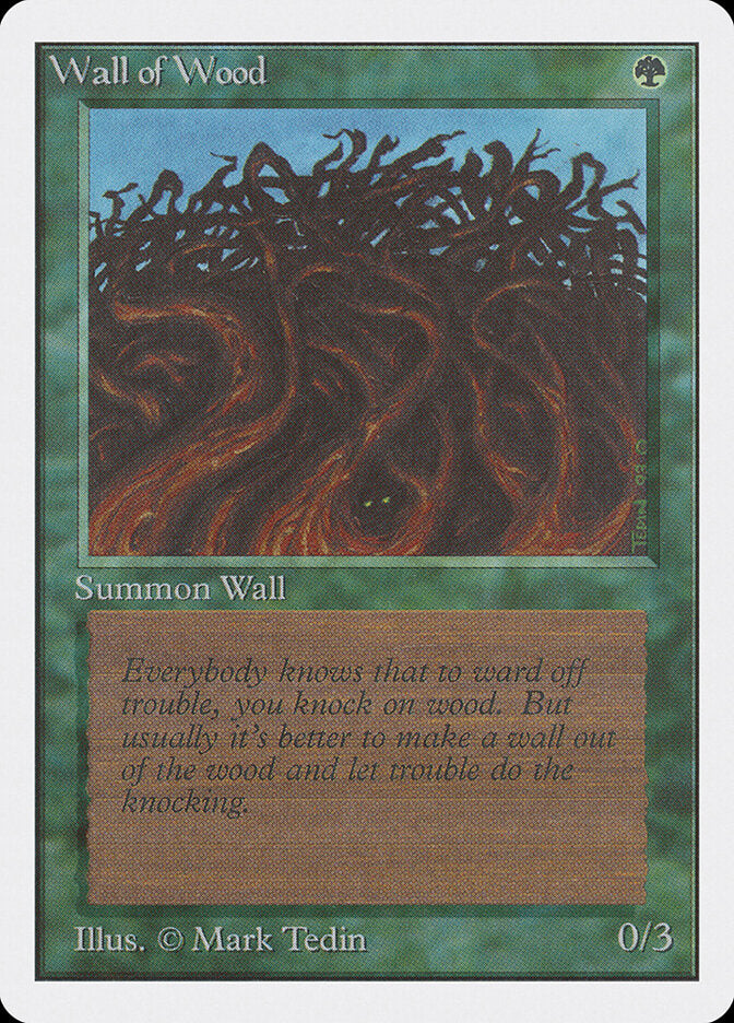 Wall of Wood (226) - Unlimited Edition (2ED)