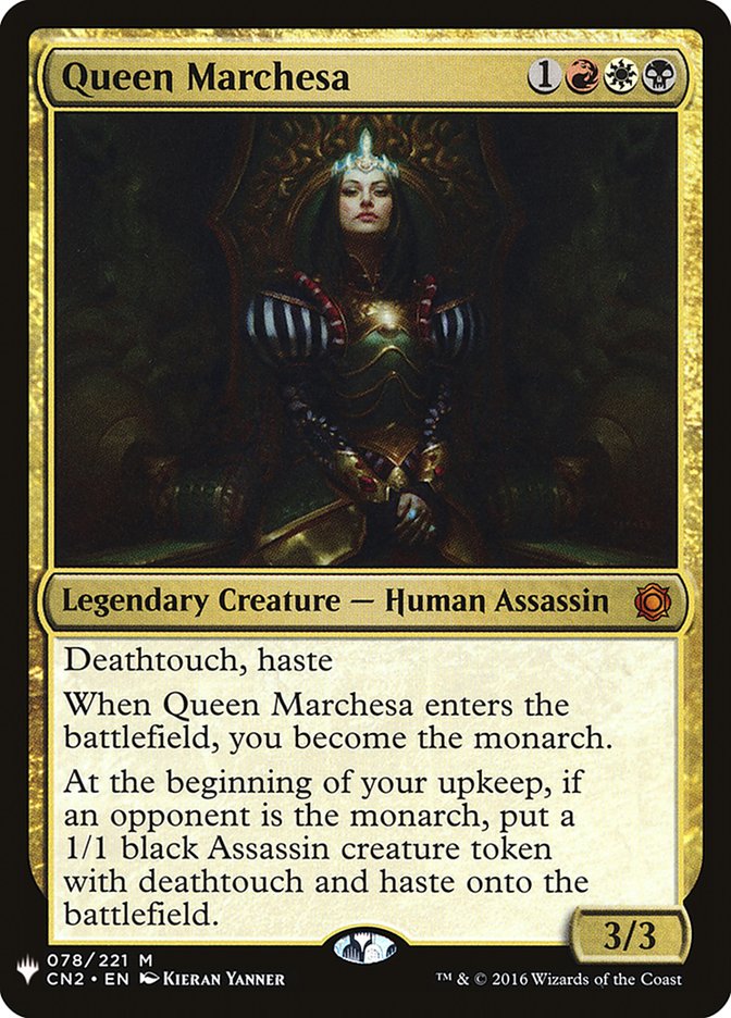 Queen Marchesa - The List (PLST)