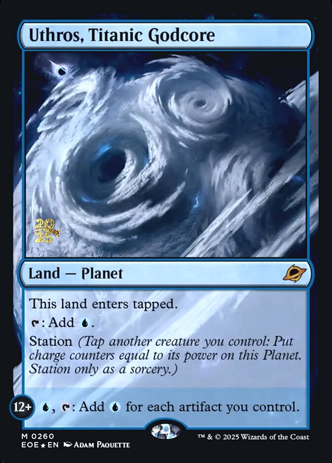Uthros, Titanic Godcore (260s) - Edge of Eternities Promos (PEOE)