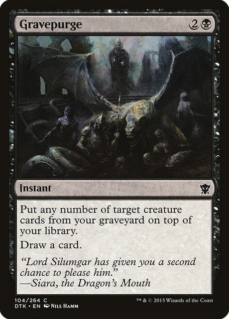 Gravepurge (104) - Dragons of Tarkir (DTK)