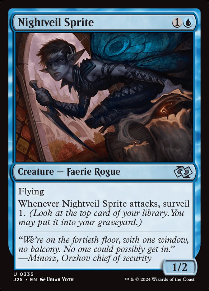 Nightveil Sprite (335) - Foundations Jumpstart (J25)