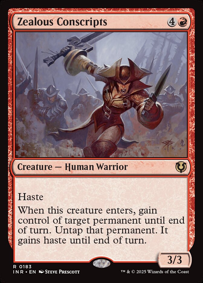 Zealous Conscripts - [Foil] Innistrad Remastered (INR)