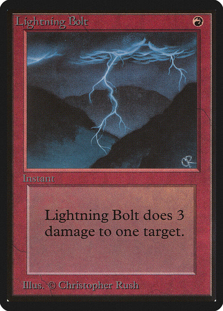 Lightning Bolt (162) - Limited Edition Beta (LEB)