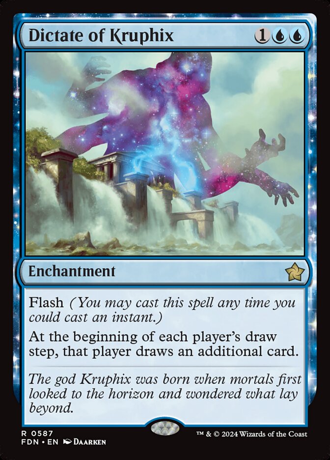 Dictate of Kruphix (587) - Foundations (FDN)