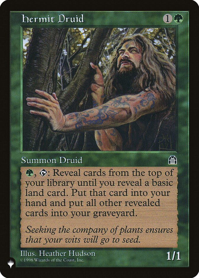 Hermit Druid (STH-108) - The List (PLST)