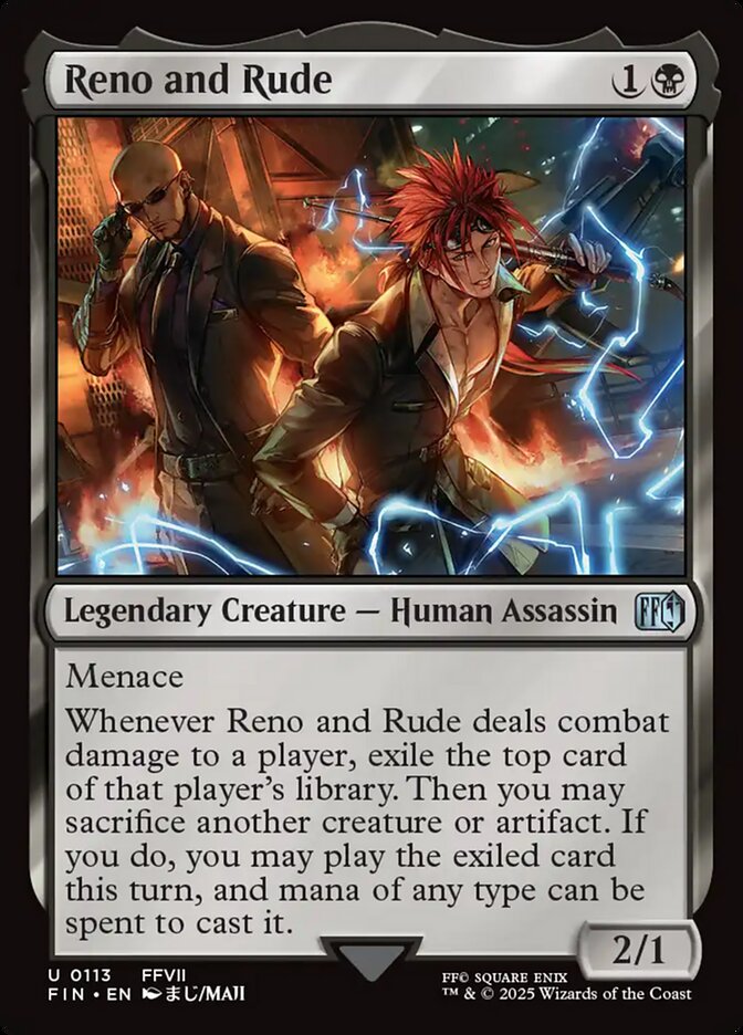 Reno and Rude (113) - Final Fantasy (FIN)