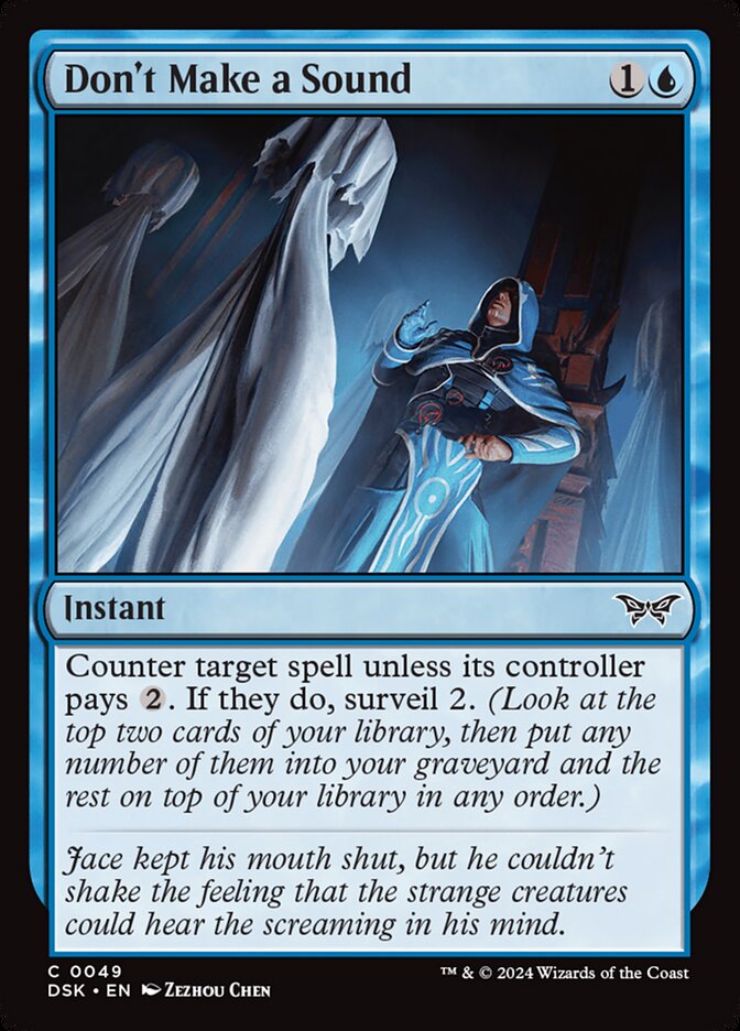 Don't Make a Sound (49) - Duskmourn: House of Horror (DSK)
