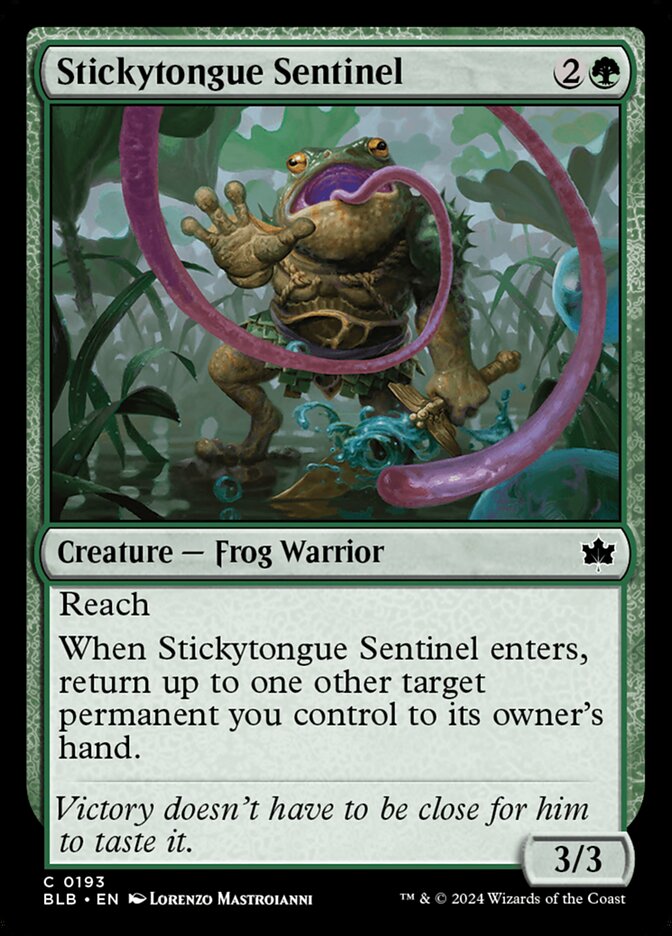 Stickytongue Sentinel - Bloomburrow (BLB)