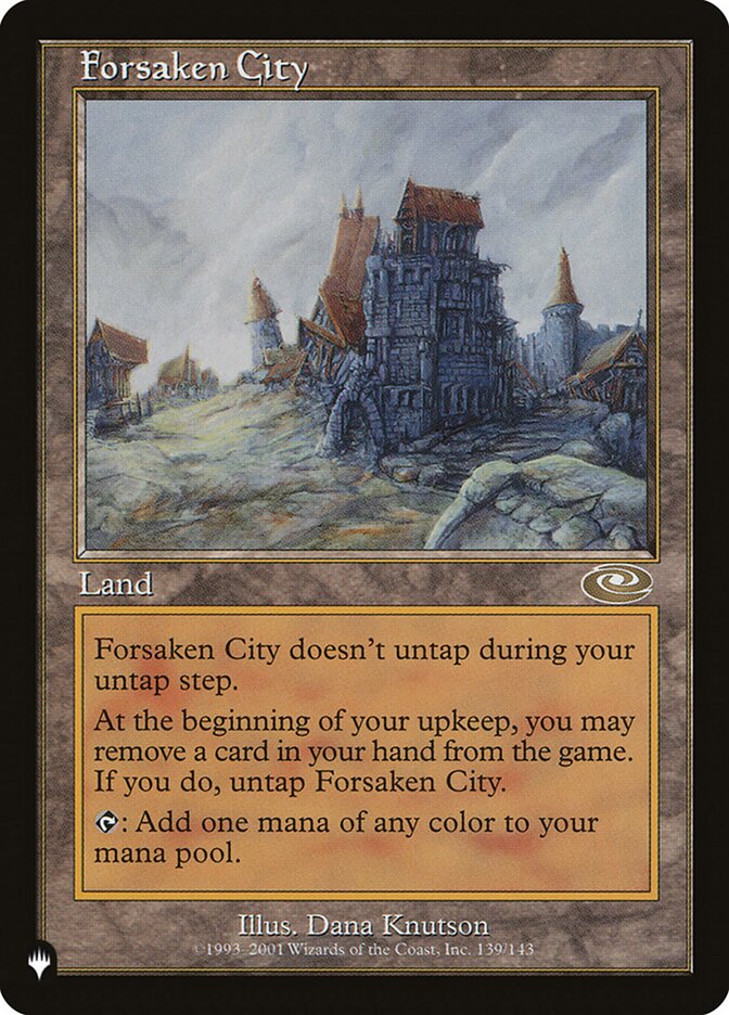 Forsaken City (PLS-139) - The List (PLST)