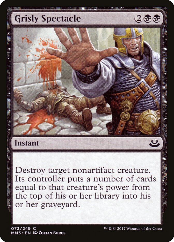 Grisly Spectacle (73) - Modern Masters 2017 (MM3)