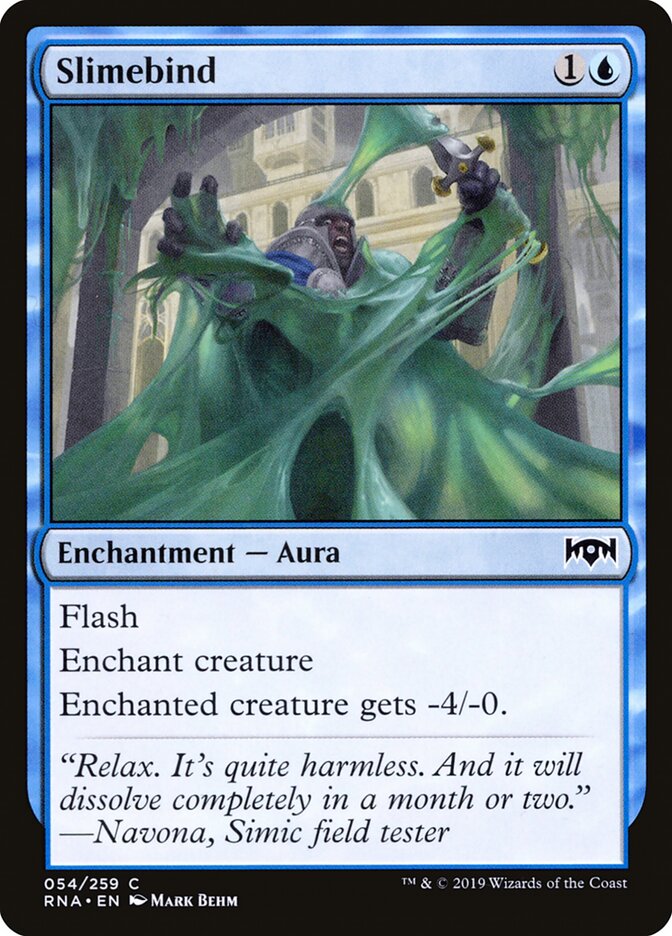 Slimebind (54) - Ravnica Allegiance (RNA)