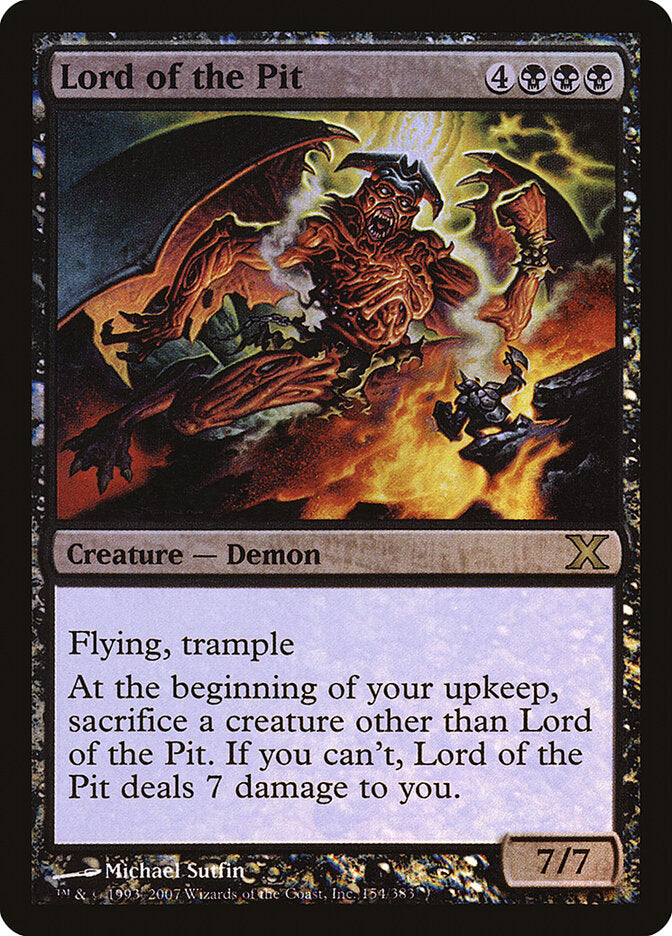 Lord of the Pit (154) - Tenth Edition (10E)